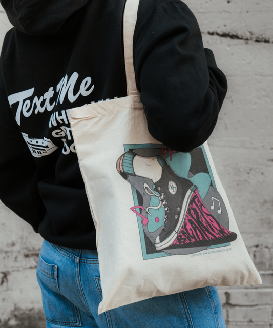 Sticky Shoe Tote